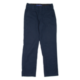 DICKIES Workwear Womens Trousers Blue Slim Tapered W29 L30