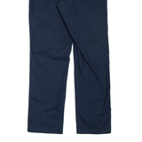 DICKIES Workwear Womens Trousers Blue Slim Tapered W29 L30