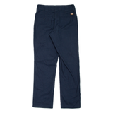 DICKIES Workwear Womens Trousers Blue Slim Tapered W29 L30