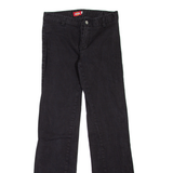 DICKIES Workwear Womens Trousers Black Regular Bootcut W28 L32