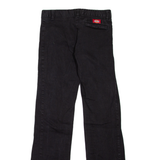 DICKIES Workwear Womens Trousers Black Regular Bootcut W28 L32