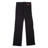 DICKIES Workwear Womens Trousers Black Regular Bootcut W28 L32