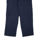 DICKIES Workwear Mens Trousers Blue Loose Straight W36 L30