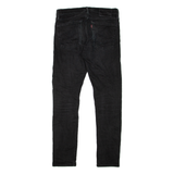 LEVI'S 510 Jeans Mens Black Slim Skinny W30 L29
