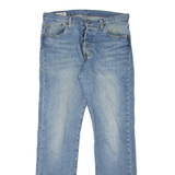LEVI'S 501 BIG E Jeans Mens Blue Regular Straight Stone Wash W30 L32