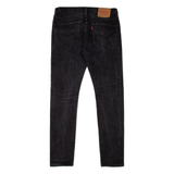 LEVI'S 501S Jeans Mens Black Skinny Straight W32 L32