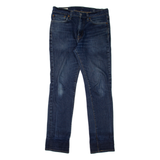 LEVI'S 511 Jeans Premium Mens Blue Slim Straight Stone Wash W32 L32