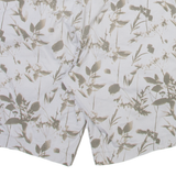LEVI'S Mens Chino Shorts White Floral M W30