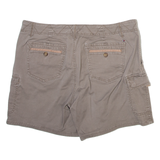 TOMMY HILFIGER Womens Casual Shorts Grey L W34
