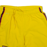 NIKE FC Barcelona Away Mens Sports Shorts Yellow M W32