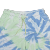 DICKIES Tie Dye Womens Casual Shorts Blue S W26