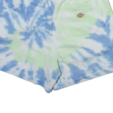 DICKIES Tie Dye Womens Casual Shorts Blue S W26