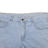 Womens Denim Shorts Blue L W34