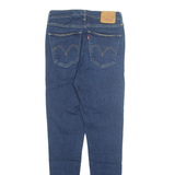 LEVI'S Womens Jeans Blue Regular Tapered W26 L30