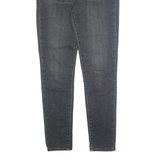 LEVI'S 721 Womens Jeans Grey Regular Tapered Stone Wash W29 L30