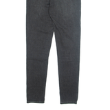 LEVI'S 721 Womens Jeans Grey Regular Tapered Stone Wash W29 L30