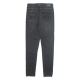 LEVI'S 721 Womens Jeans Grey Regular Tapered Stone Wash W29 L30