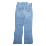 LEVI'S 627 Womens Jeans Blue Regular Straight Stone Wash W28 L29