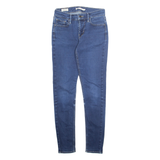 LEVI'S Womens Jeans Blue Regular Tapered Stone Wash W26 L30
