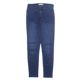 LEVI'S Womens Jeans Blue Slim Skinny Stone Wash W26 L27