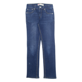 LEVI'S Womens Jeans Blue Regular Tapered Stone Wash W26 L28