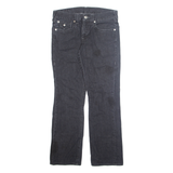 TRUE RELIGION Mens Jeans Grey Regular Straight W33 L33