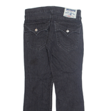 TRUE RELIGION Mens Jeans Grey Regular Straight W33 L33