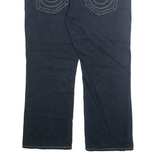 TRUE RELIGION Mens Jeans Blue Regular Straight Stone Wash W38 L28