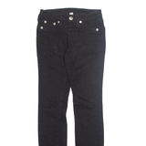 TRUE RELIGION Womens Jeans Black Slim Tapered W23 L29