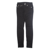 TRUE RELIGION Womens Jeans Black Slim Tapered W23 L29