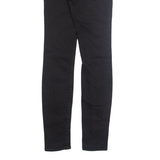 TRUE RELIGION Womens Jeans Black Slim Tapered W23 L29