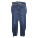 TRUE RELIGION Womens Jeans Blue Regular Tapered Stone Wash W28 L27