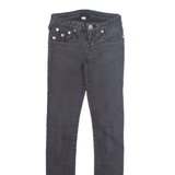 TRUE RELIGION Womens Jeans Grey Regular Tapered W26 L31