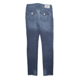 TRUE RELIGION Womens Jeans Blue Regular Skinny Stone Wash W26 L31
