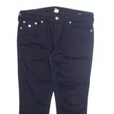TRUE RELIGION Womens Jeans Blue Regular Tapered W33 L24