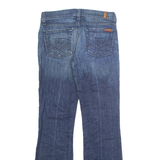 7 FOR ALL MANKIND Womens Jeans Blue Regular Bootcut Stone Wash W26 L28