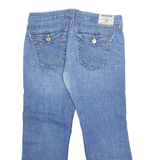 TRUE RELIGION Mens Jeans Blue Regular Straight Stone Wash W32 L27