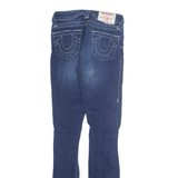 TRUE RELIGION Womens Jeans Blue Slim Skinny Stone Wash W25 L28