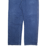 DICKIES Mens Jeans Blue Regular Straight W40 L30