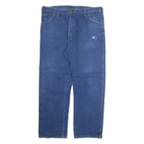 DICKIES Mens Jeans Blue Regular Straight W40 L30