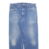 DICKIES Mens Jeans Blue Regular Straight Stone Wash W32 L29