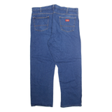 DICKIES Mens Jeans Blue Regular Straight W40 L30