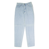 TEDDY'S Womens Jeans Blue Regular Tapered 90s W28 L29