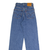 LEVI'S Ribcage BIG E Womens Jeans Blue Slim Straight W23 L27