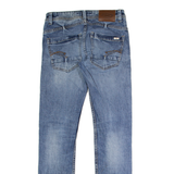 DRIVER Mens Jeans Blue Regular Skinny Stone Wash W29 L31