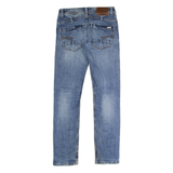 DRIVER Mens Jeans Blue Regular Skinny Stone Wash W29 L31