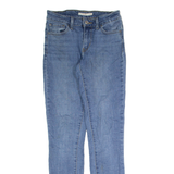 LEVI'S 711 Womens Jeans Blue Slim Skinny Stone Wash W26 L30