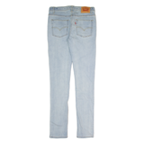 LEVI'S Girls Jeans Blue Slim Tapered Stone Wash W28 L32