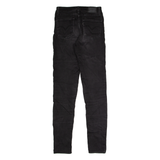 LEVI'S 721 High Rise Womens Jeans Black Regular Skinny W27 L32