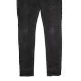 LEVI'S Slight Curve Womens Jeans Black Slim Skinny Charcoal Wash W28 L32